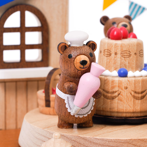 Mama Bear Icing A Cake