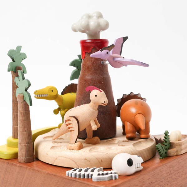 Volcano And Dinosaurs