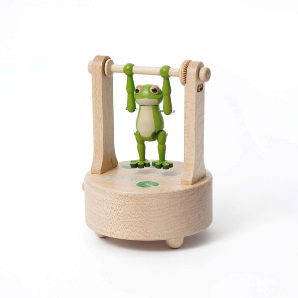 Green Frog Music Box