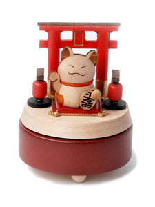 Lucky Cat Music Box