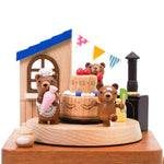 Image 65: Three Bears Making A Strawberry Cake