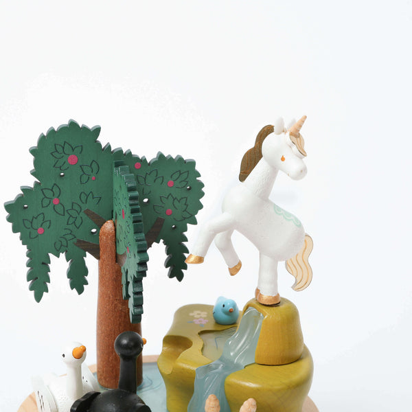 Unicorn On A Waterfall