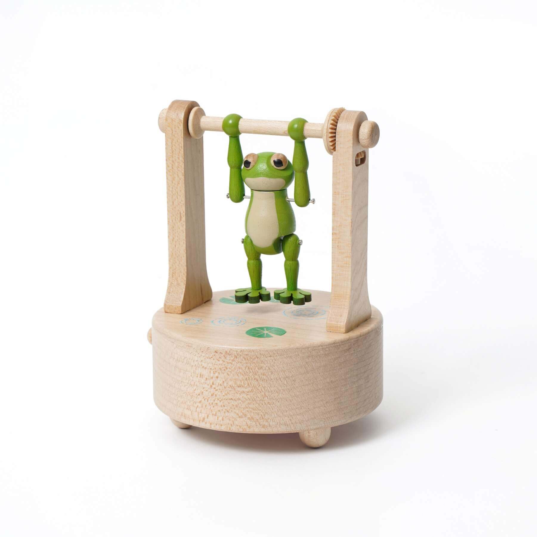 Green Frog Music Box