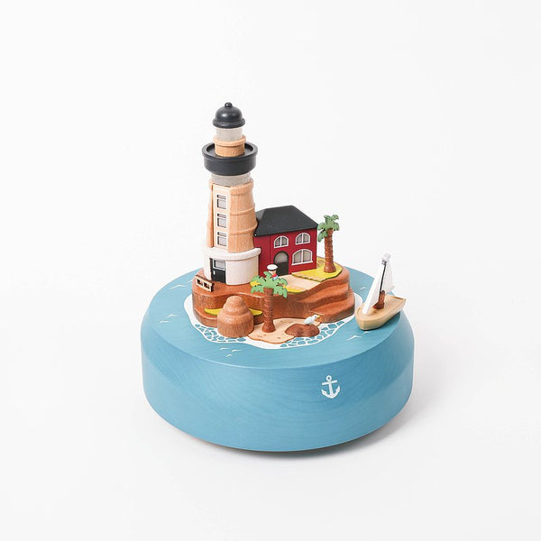 Sailboat & Lighthouse