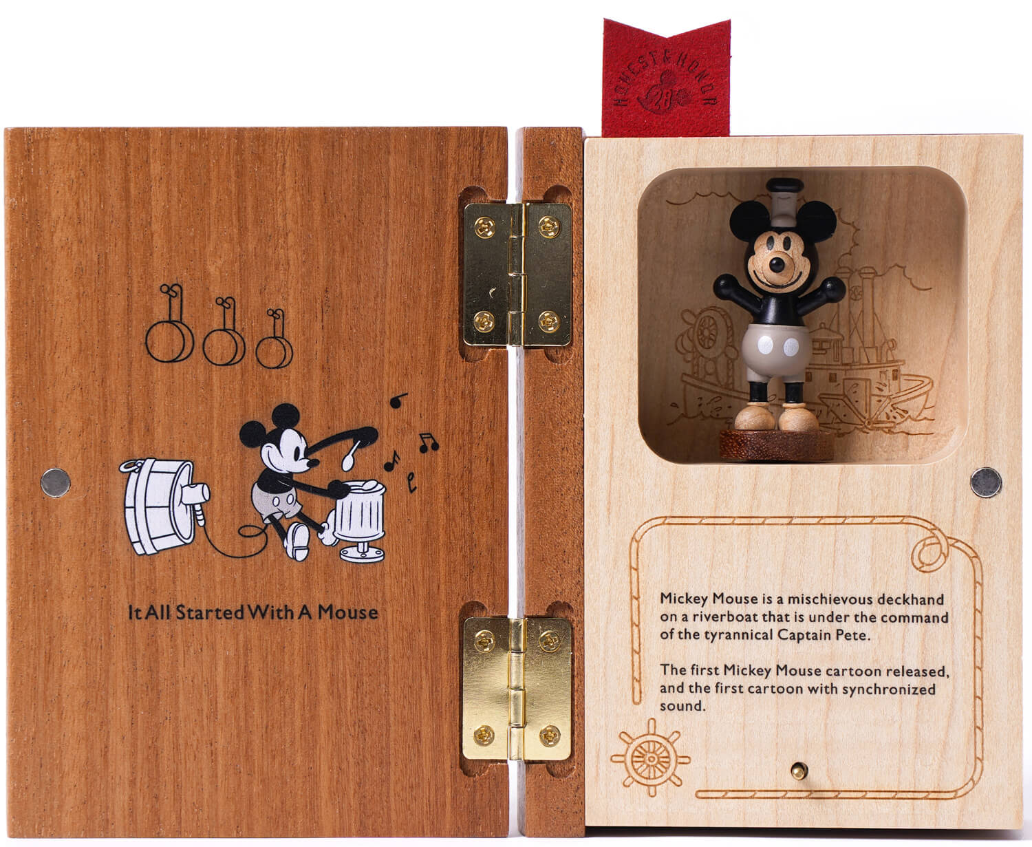 Mickey Mouse Hardcover Music Box Story Book