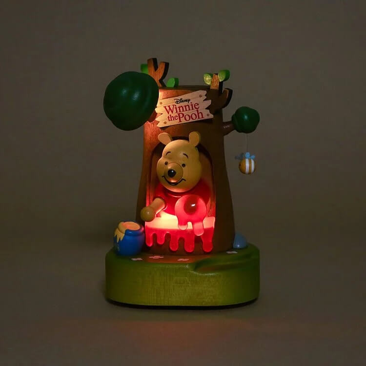 木目調　ペンダントライト　Winnie the Pooh <希少> Winnie the Pooh Ambience Light – UNARTSG