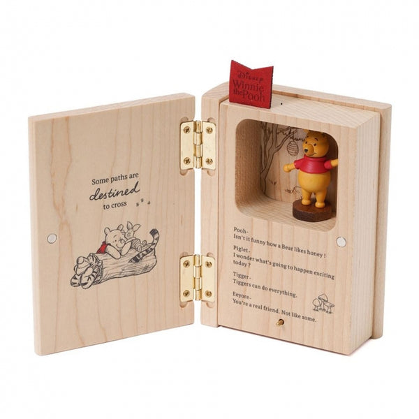 Winnie The Pooh Figurine In A Music  Box