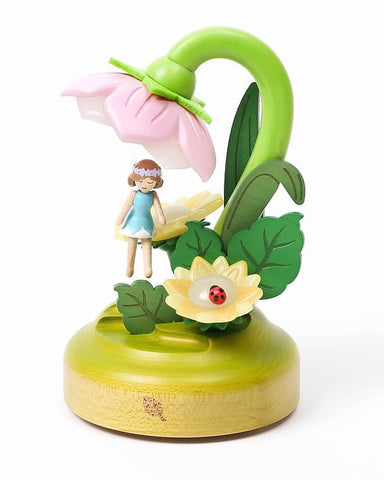 Fairy In A Garden With Pretty Flowers