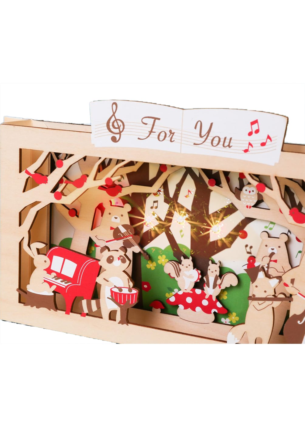 Forest Animal Wooden Box - UNARTSG
